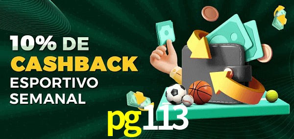 10% de bônus de cashback na pg113